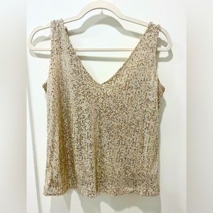 Silver Sequenced Top